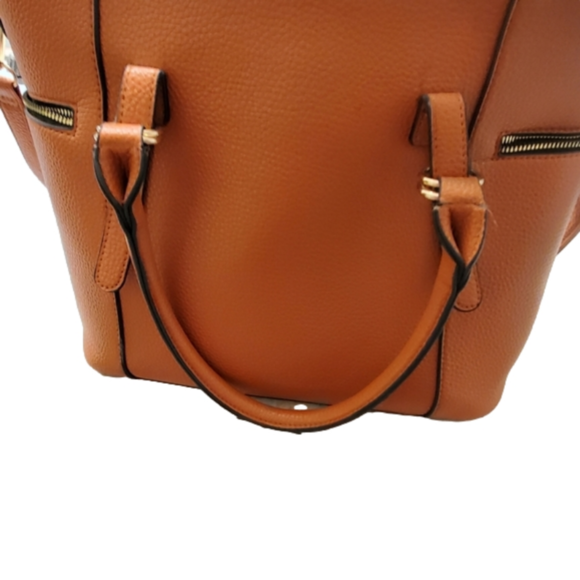 Brown Handbag with Shoulder Strap - Picture 2 of 10